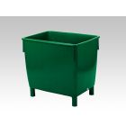 Hygienegroßbehälter 400 L,945x725x830, 4 Füße, grün